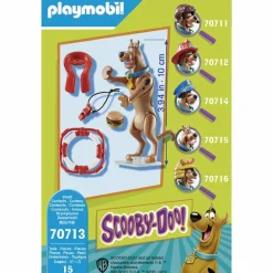 Scooby-Doo - Lifeguard Scooby-Doo Collectible Playmobil Figure (70713)