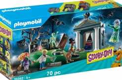 Scooby-Doo - Playmobil Adventure in the Cemetery Playset (70362)