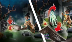 Scooby-Doo - Playmobil Adventure in the Cemetery Playset (70362)