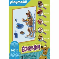 Scooby-Doo - Police Officer Scooby-Doo Collectible Playmobil Figure (70714)
