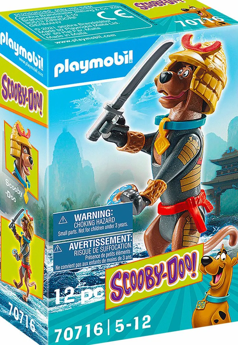 Scooby-Doo - Samurai Scooby-Doo Collectible Playmobil Figure (70716)