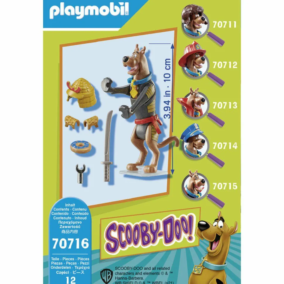 Scooby-Doo - Samurai Scooby-Doo Collectible Playmobil Figure (70716)