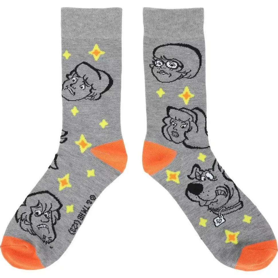 Scooby-Doo! - Scooby Gang Men's Crew Socks 5-Pack (Shoe Size 8-12)