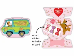 Scooby-Doo! - Scooby Snacks Scratch & Sniff Sticker Valentine's Day Card Box Set