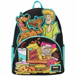 Scooby-Doo - Snacks 12" Faux Leather Mini Backpack