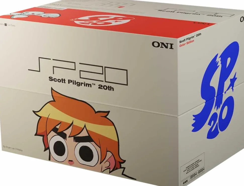 Scott Pilgrim - 20th Anniversary Colour Edition Hardcover Book Box Set (Vol. 1-6)