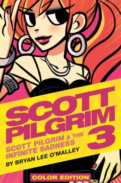 Scott Pilgrim - Volume 03 Scott Pilgrim vs The Infinite Sadness Colour Edition Hardcover Book