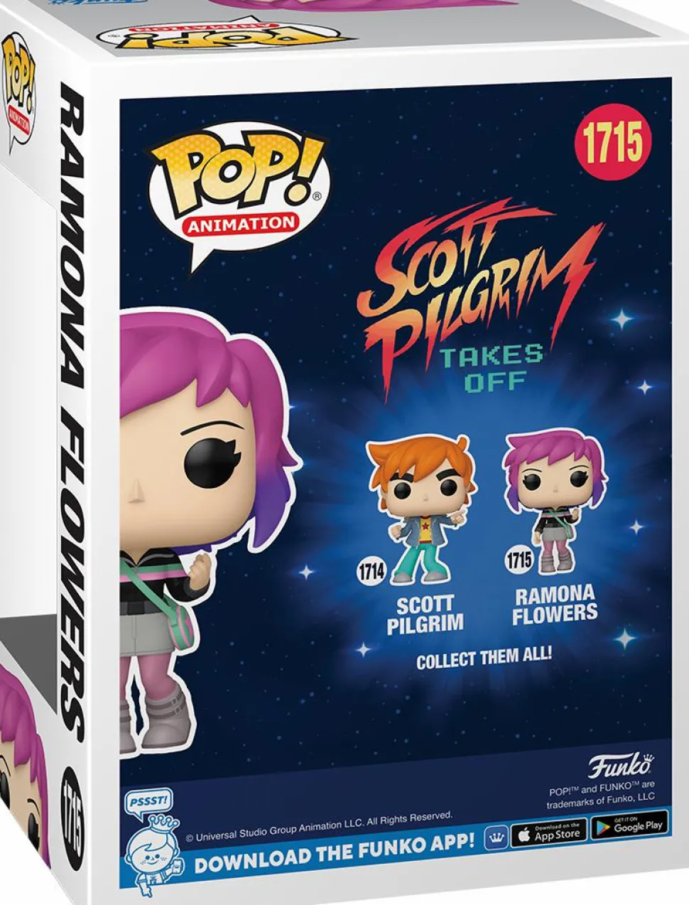 Scott Pilgrim Takes Off (2023) - Ramona Flowers Pop! Vinyl Figure