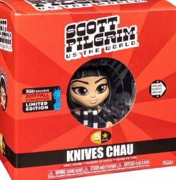 Scott Pilgrim vs The World - Knives Chau 5 Star 4” Vinyl Figure (2019 Fall Convention Exclusive)