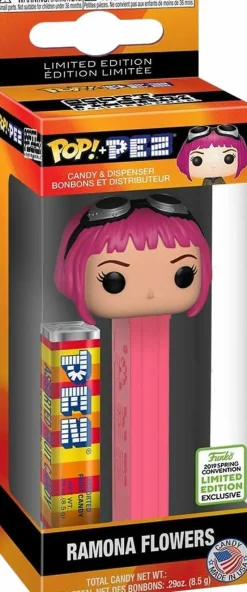 Scott Pilgrim vs. the World - Ramona Flowers Pop! Pez Dispenser (2019 Spring Convention Exclusive)