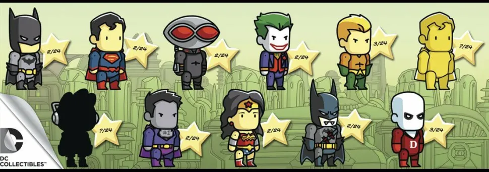 Scribblenauts - Unmasked Blind Box Figures Series 1 Single Blind Box