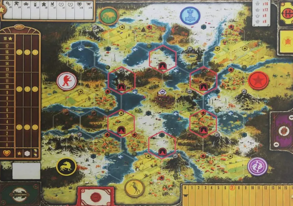 Scythe - Board Game Playmat