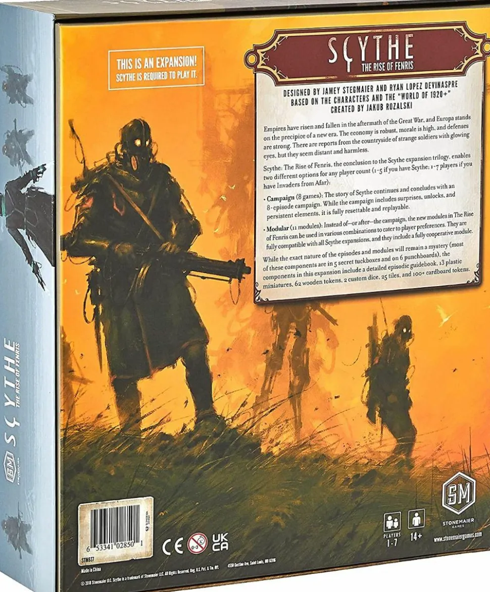 Scythe - Rise of Fenris Board Game Expansion