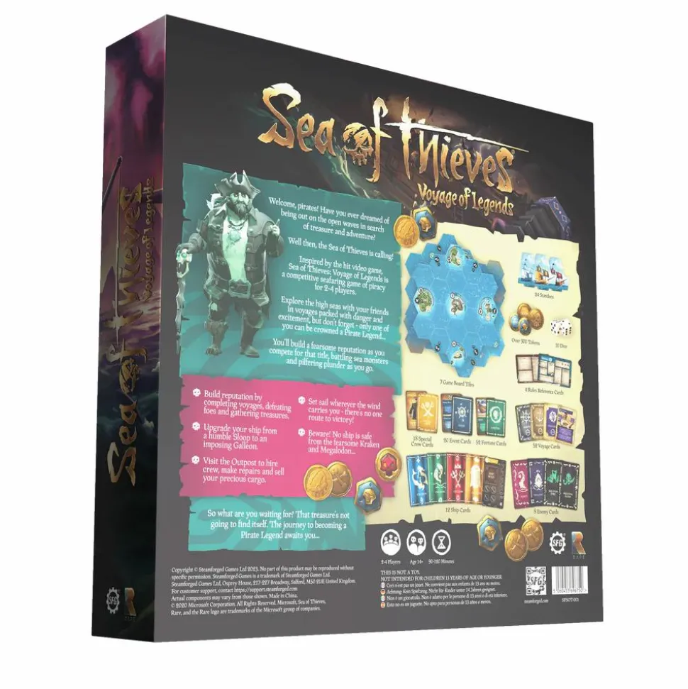 Sea of Thieves - Voyage of Legends Board Game