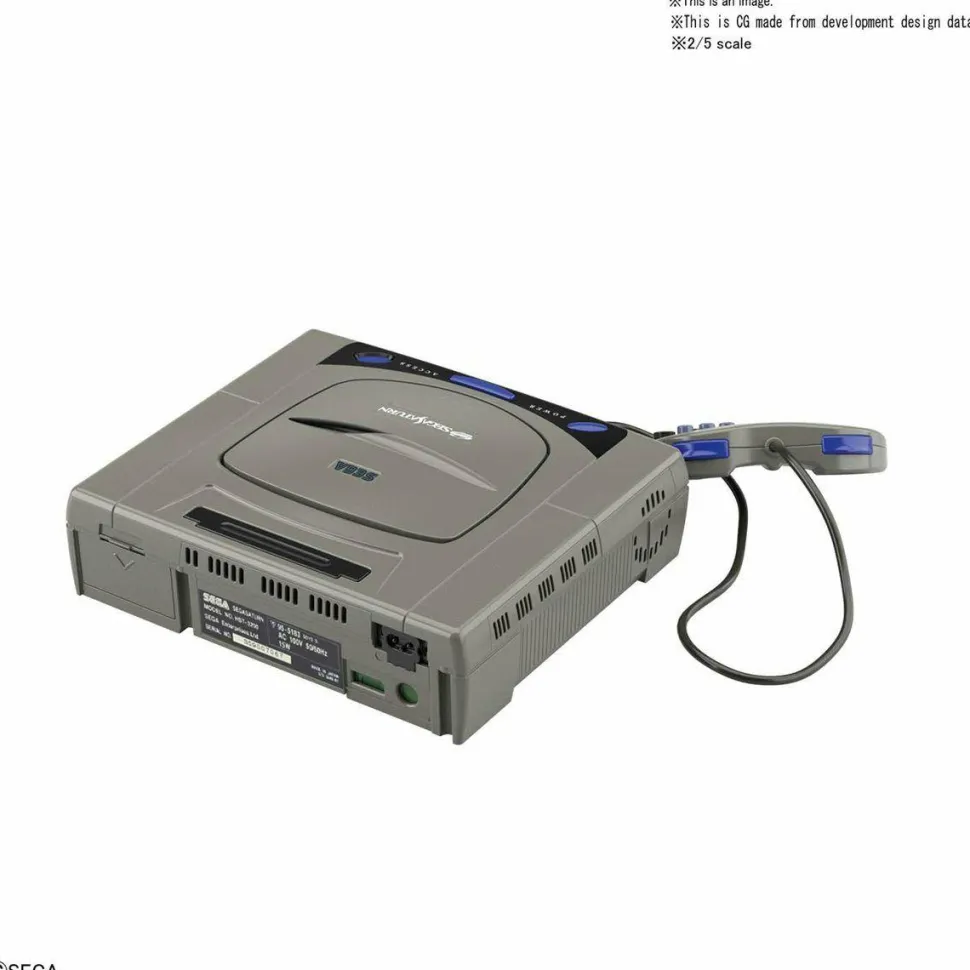 Sega - Sega Saturn Best Hit Chronicle 2/5th Scale Replica Model Kit