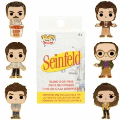 Seinfeld - Cast Pop! Enamel Pin Blind Box (Display of 12)