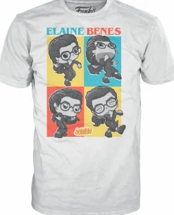Seinfeld - Elaine Dancing Pop! Tees Unisex White T-Shirt