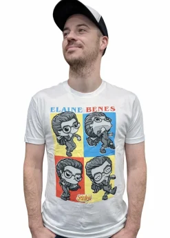 Seinfeld - Elaine Dancing Pop! Tees Unisex White T-Shirt