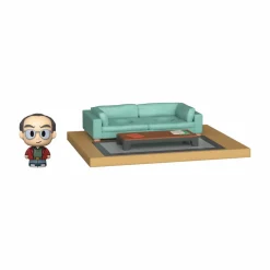 Seinfeld - George Costanza with Jerry’s Apartment Diorama Mini Moments Vinyl Figure