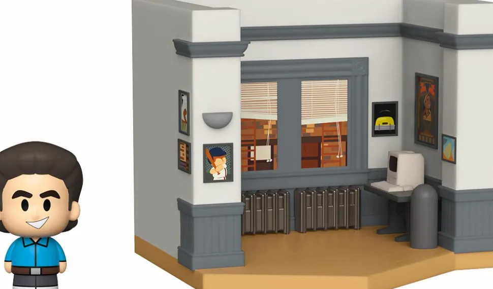 Seinfeld - Jerry Seinfeld with Jerry’s Apartment Diorama Mini Moments Vinyl Figure