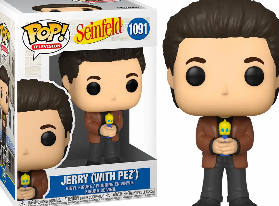 Seinfeld - Jerry with PEZ Pop! Vinyl Figure