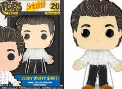 Seinfeld - Jerry with Puffy Shirt 4" Pop! Enamel Pin