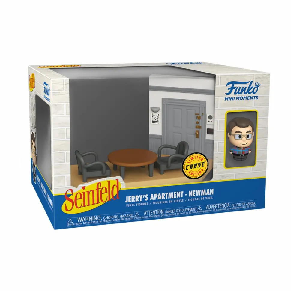 Seinfeld - Jerry’s Apartment Diorama Mini Moments Vinyl Bundle (Set of 6)