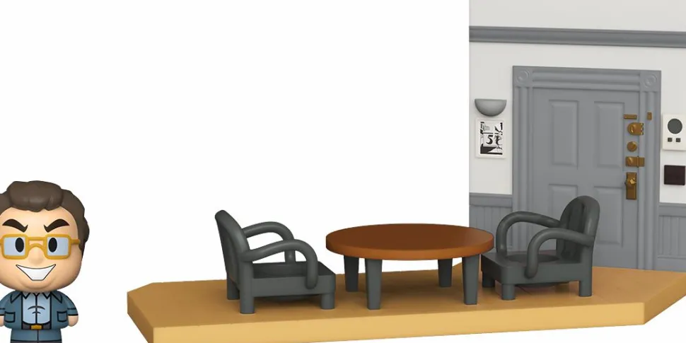 Seinfeld - Jerry’s Apartment Diorama Mini Moments Vinyl Bundle (Set of 6)
