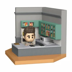 Seinfeld - Kramer with Jerry’s Apartment Diorama Mini Moments Vinyl Figure