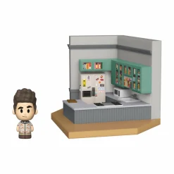 Seinfeld - Kramer with Jerry’s Apartment Diorama Mini Moments Vinyl Figure