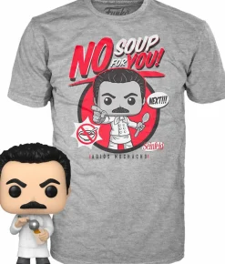 Seinfeld - Yev Kassem (Soup Nazi) Pop! Vinyl Figure & T-Shirt Box Set