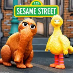 Sesame Street - Big Bird & Mr. Snuffleupagus ReAction 3.75" Action Figure 2-Pack