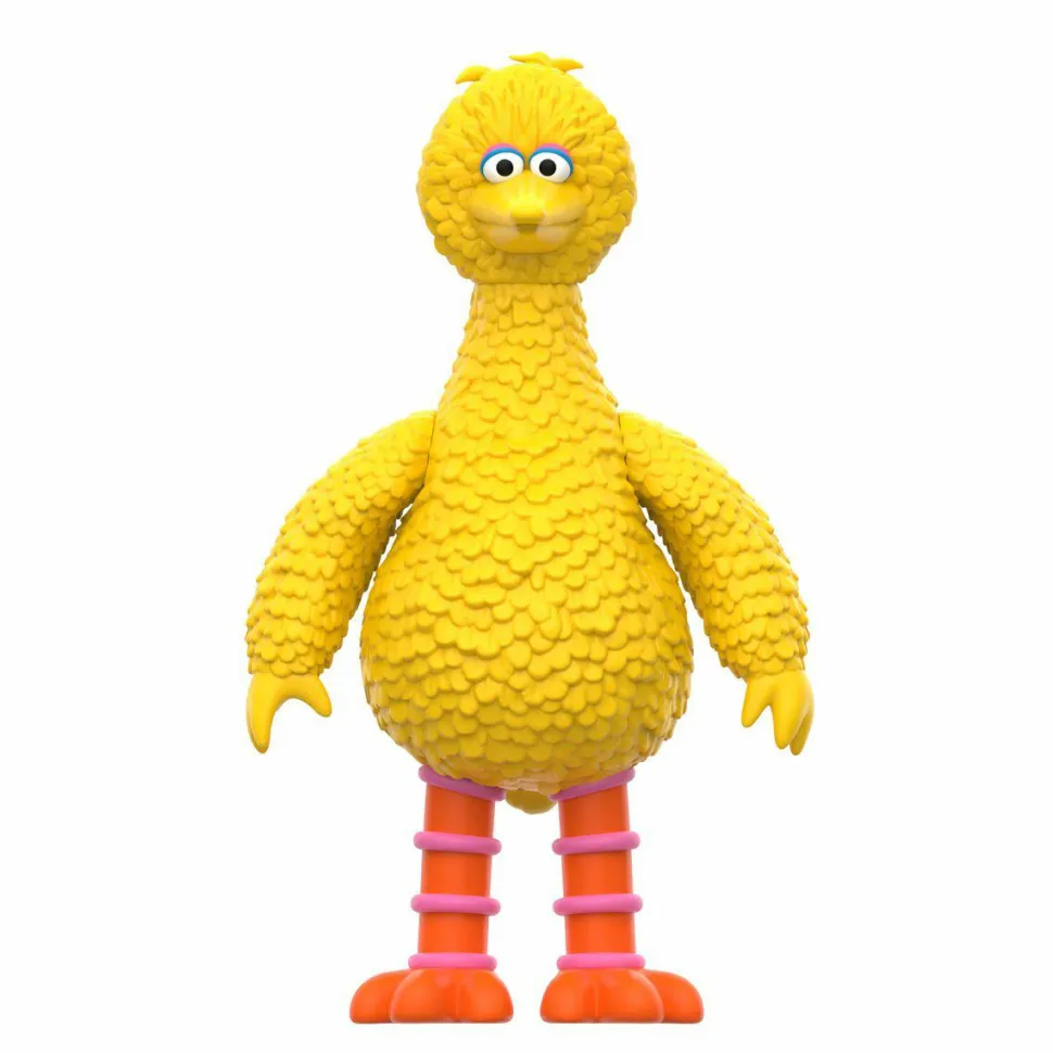 Sesame Street - Big Bird & Mr. Snuffleupagus ReAction 3.75" Action Figure 2-Pack