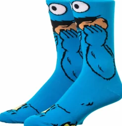 Sesame Street - Cookie Monster 360 Character Men’s Socks (One Size)