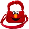 Sesame Street - Elmo Plush 6" Faux Leather Crossbody Bag
