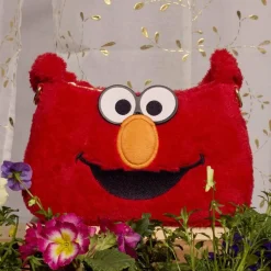 Sesame Street - Elmo Plush 6" Faux Leather Crossbody Bag