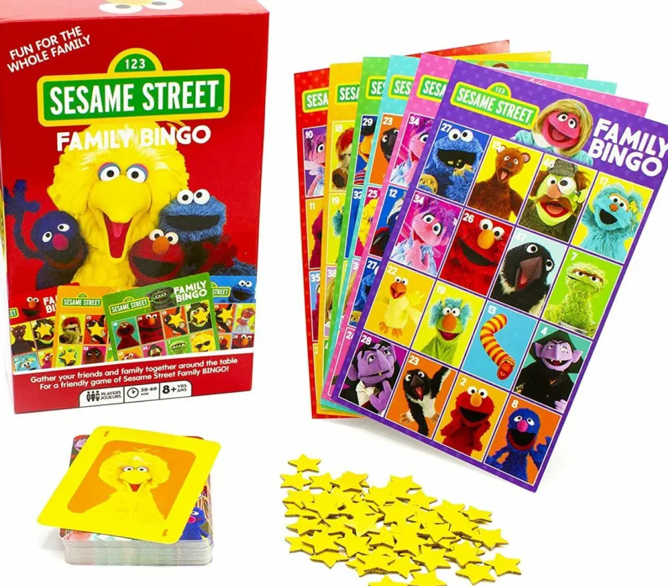 Sesame Street - Family Bingo Board Game