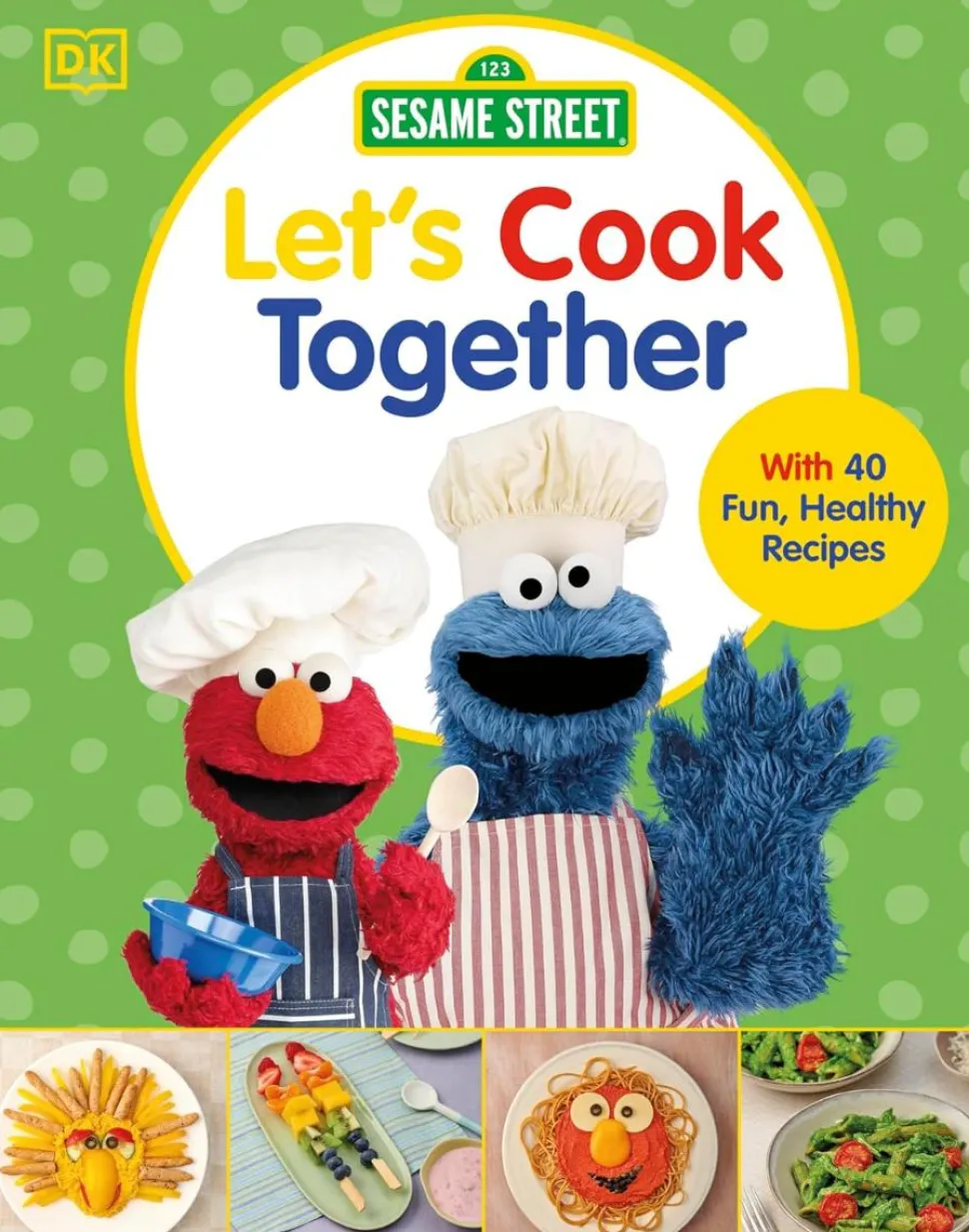 Sesame Street - Let's Cook Together Hardcover Book