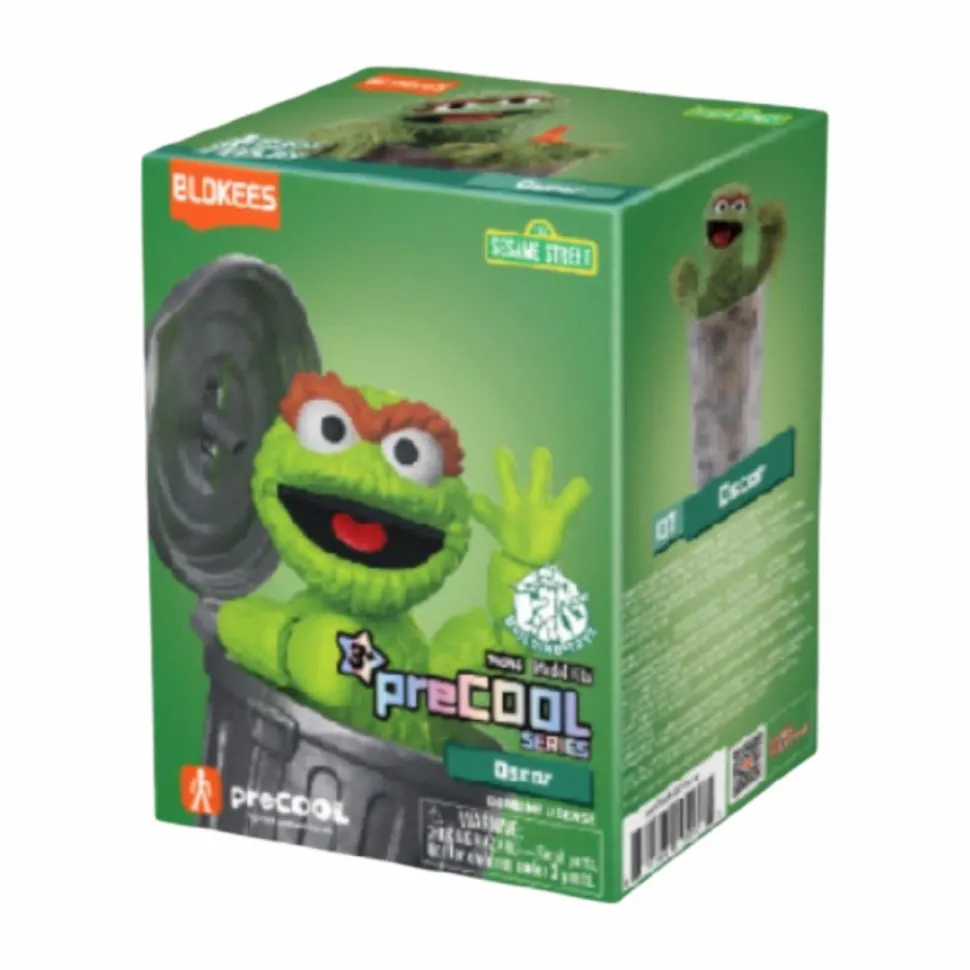 Sesame Street - Oscar preCool Articulated Model Kit