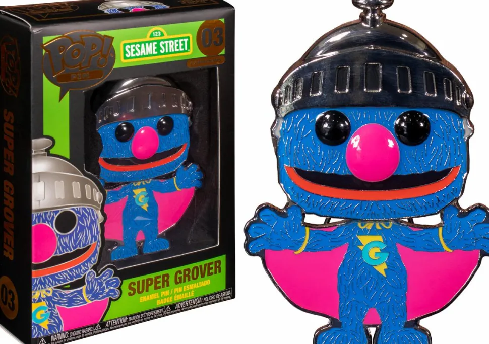 Sesame Street - Series 01 4” Pop! Enamel Pin Assortment (Sealed Display of 12)