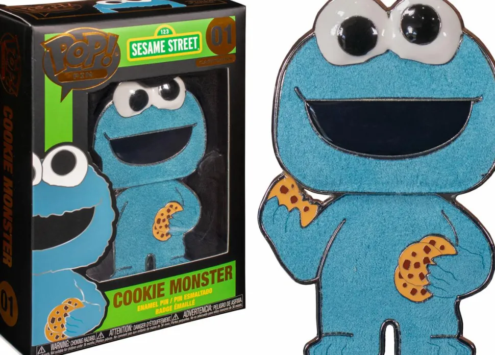 Sesame Street - Series 01 4” Pop! Enamel Pin Assortment (Sealed Display of 12)