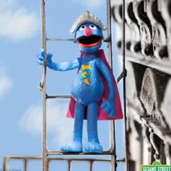 Sesame Street - Super Grover ReAction 3.75 Action Figure (Wave 3)