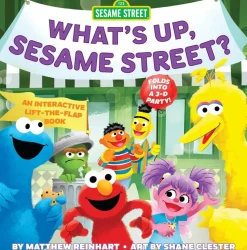 Sesame Street - What's Up, Sesame Street? (A Pop Magic Book) Paperback Book