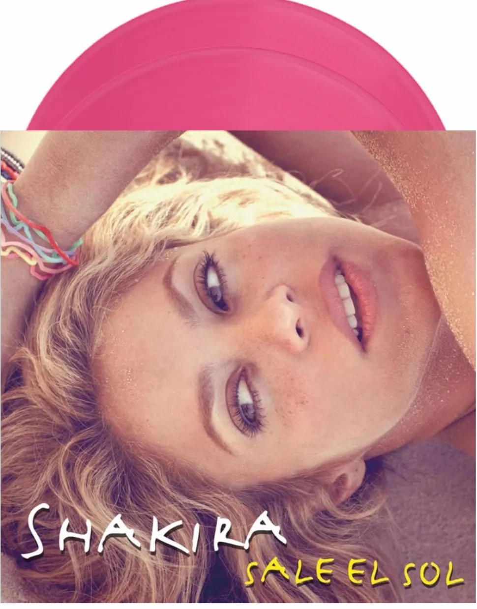 Shakira - Sale El Sol 2xLP Vinyl Record (Pink Coloured Vinyl)