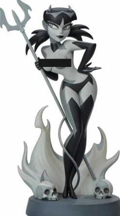 Shane Glines - Devil Girl (Black and White Variant) 12" Statue