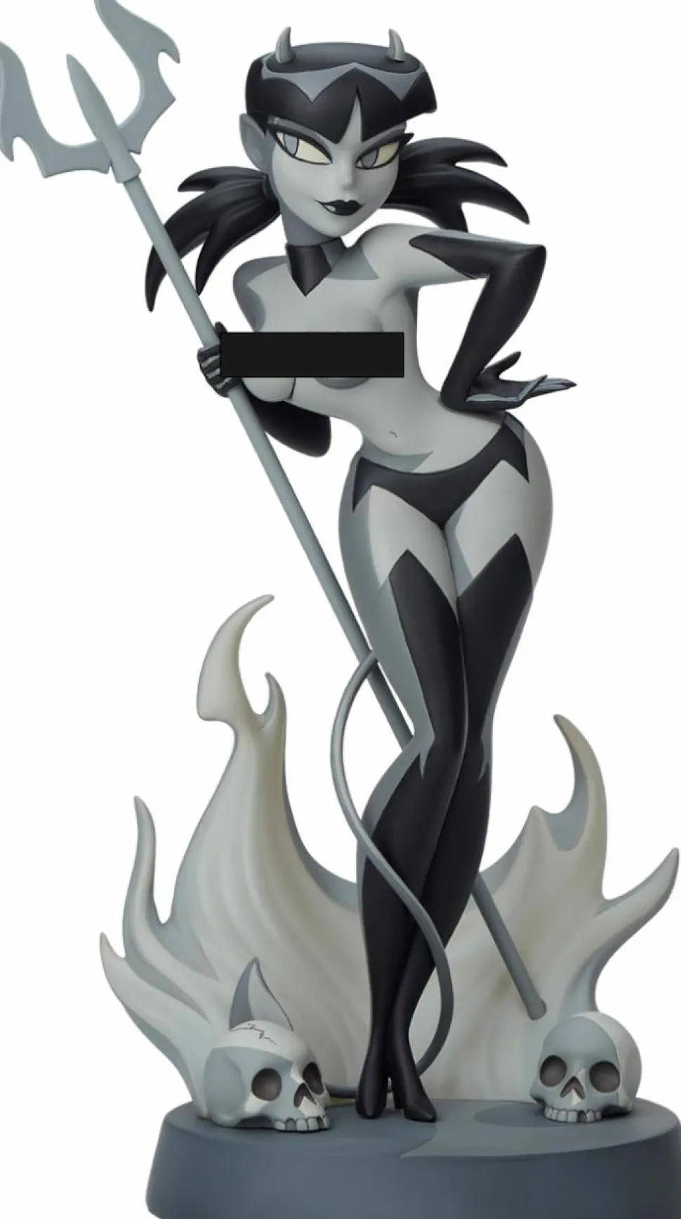 Shane Glines - Devil Girl (Black and White Variant) 12" Statue