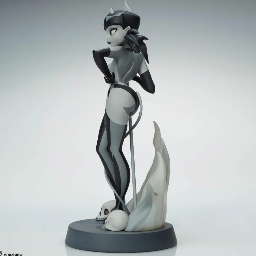 Shane Glines - Devil Girl (Black and White Variant) 12" Statue
