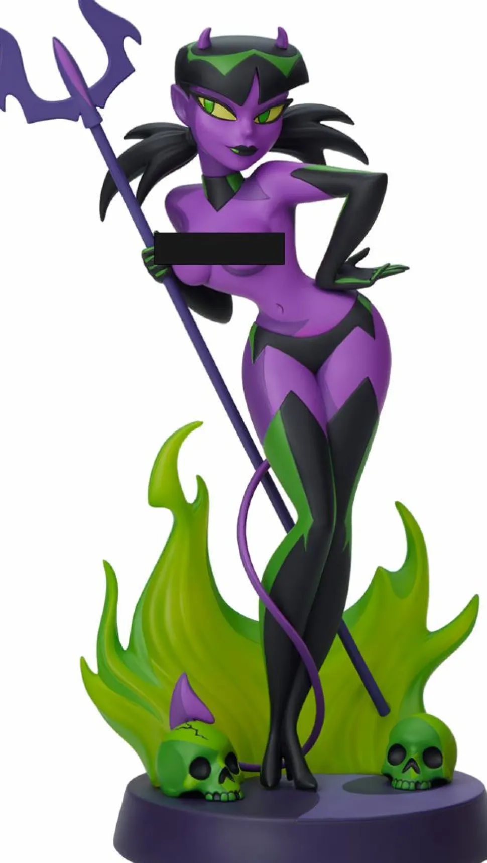 Shane Glines - Devil Girl (Purple and Green Variant) 12" Statue