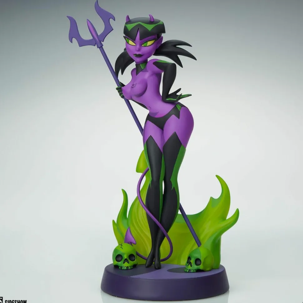Shane Glines - Devil Girl (Purple and Green Variant) 12" Statue