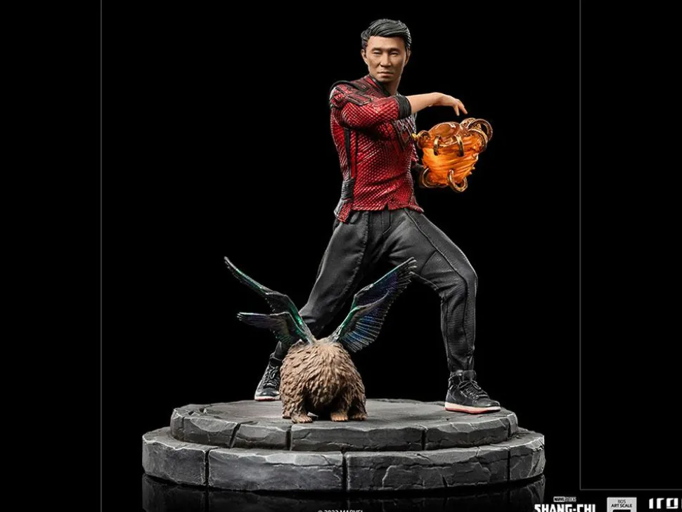 Shang-Chi and The Legend of The Ten Rings - Shang-Chi & Morris 1/10th Scale Statue